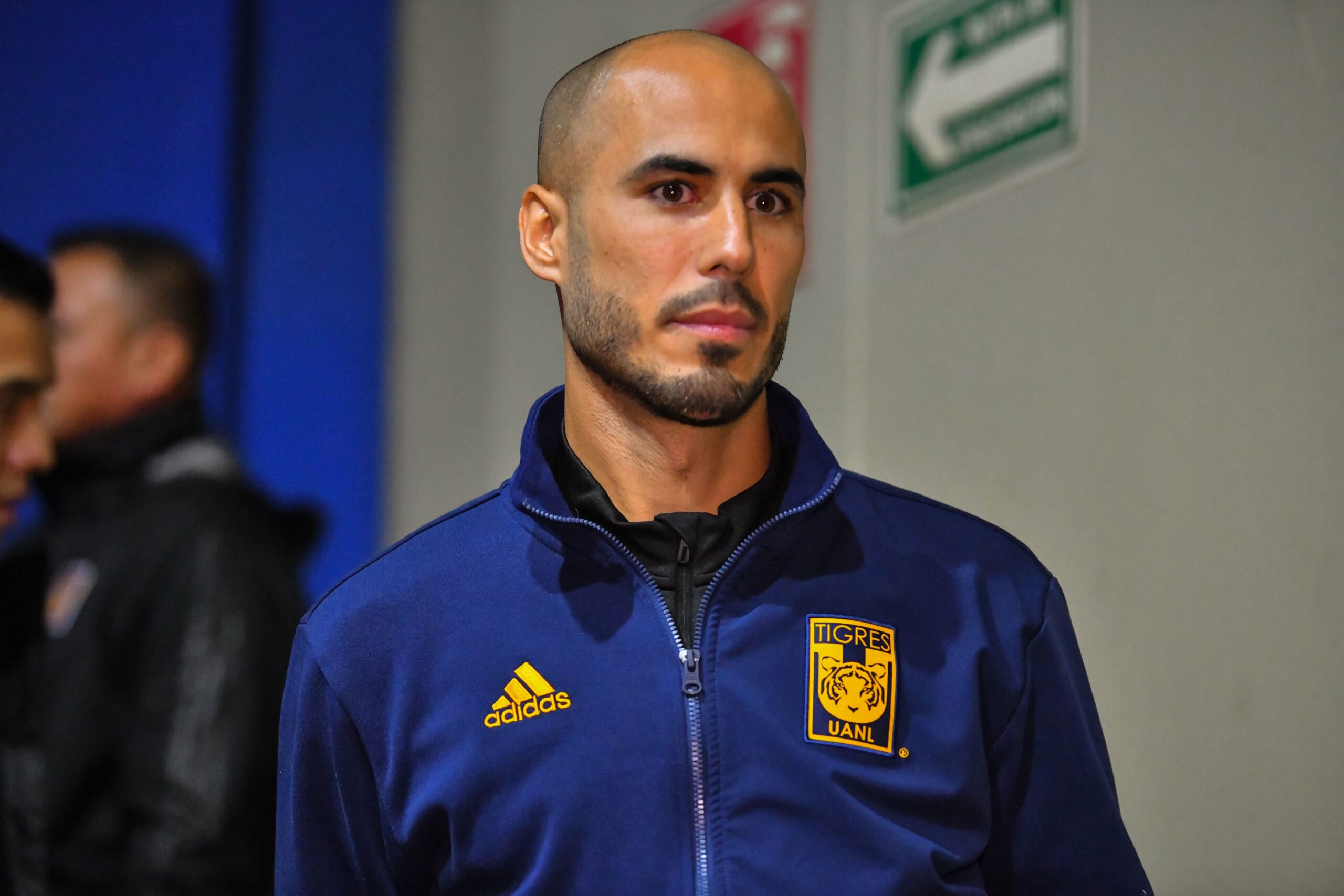 Guido Pizarro lesionado antes del Clásico Regio 135. FOTO: ClubTigres